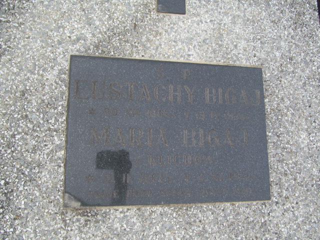 Maria Bigaj 1868 Paczółtowice - Grobonet - Wyszukiwarka osób pochowanych