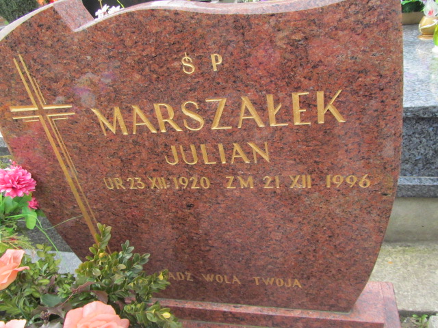 Julian Marszałek 1920 Paczółtowice - Grobonet - Wyszukiwarka osób pochowanych